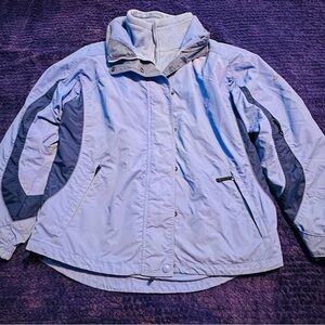 VINTAGE Women's Columbia Core 3 in 1 Periwinkle Coat